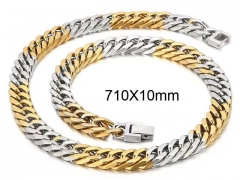 HY Wholesale Chain Jewelry 316 Stainless Steel Necklace Chain-HY0150N0398
