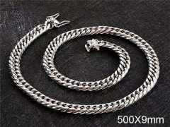 HY Wholesale Chain Jewelry 316 Stainless Steel Necklace Chain-HY0150N0732