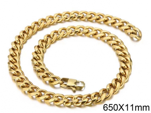 HY Wholesale Chain Jewelry 316 Stainless Steel Necklace Chain-HY0150N0500
