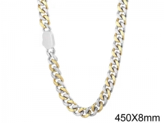 HY Wholesale Chain Jewelry 316 Stainless Steel Necklace Chain-HY0150N0016