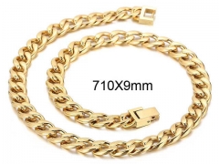 HY Wholesale Chain Jewelry 316 Stainless Steel Necklace Chain-HY0150N0412