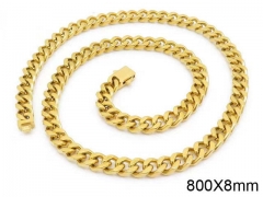 HY Wholesale Chain Jewelry 316 Stainless Steel Necklace Chain-HY0150N0122