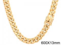 HY Wholesale Chain Jewelry 316 Stainless Steel Necklace Chain-HY0150N0345