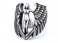 HY Wholesale Rings Jewelry Stainless Steel 316L Rings-HY0119RA001