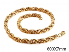HY Wholesale Chain Jewelry 316 Stainless Steel Necklace Chain-HY0150N0684