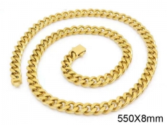 HY Wholesale Chain Jewelry 316 Stainless Steel Necklace Chain-HY0150N0117