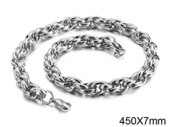 HY Wholesale Chain Jewelry 316 Stainless Steel Necklace Chain-HY0150N0676