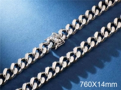 HY Wholesale Chain Jewelry 316 Stainless Steel Necklace Chain-HY0150N0755