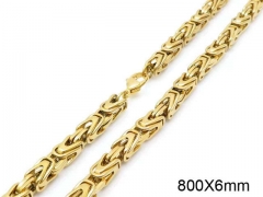 HY Wholesale Chain Jewelry 316 Stainless Steel Necklace Chain-HY0150N0275