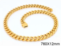 HY Wholesale Chain Jewelry 316 Stainless Steel Necklace Chain-HY0150N0137