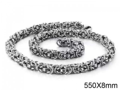 HY Wholesale Chain Jewelry 316 Stainless Steel Necklace Chain-HY0150N1013