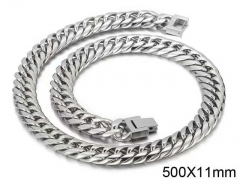 HY Wholesale Chain Jewelry 316 Stainless Steel Necklace Chain-HY0150N0212