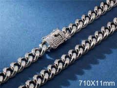 HY Wholesale Chain Jewelry 316 Stainless Steel Necklace Chain-HY0150N0790