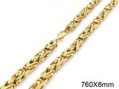 HY Wholesale Chain Jewelry 316 Stainless Steel Necklace Chain-HY0150N0274