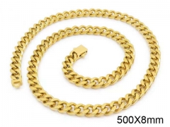 HY Wholesale Chain Jewelry 316 Stainless Steel Necklace Chain-HY0150N0116