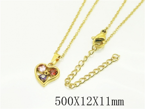 HY Wholesale Stainless Steel 316L Jewelry Necklaces-HY12N0745OR