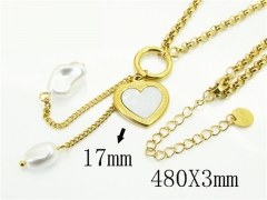 HY Wholesale Stainless Steel 316L Jewelry Necklaces-HY32N0740HEE