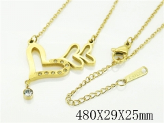 HY Wholesale Stainless Steel 316L Jewelry Necklaces-HY19N0540PX