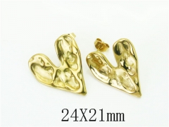 HY Wholesale Earrings 316L Stainless Steel Earrings Jewelry-HY80E1044NS