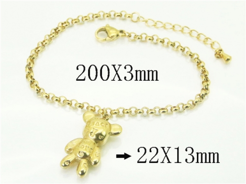HY Wholesale Bracelets 316L Stainless Steel Jewelry Bracelets-HY32B1046OL