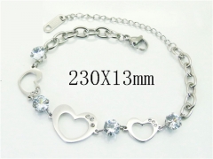 HY Wholesale Bracelets 316L Stainless Steel Jewelry Bracelets-HY19B1162PQ