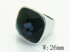 HY Wholesale Rings Jewelry Stainless Steel 316L Rings-HY15R2800HNW