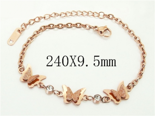 HY Wholesale Bracelets 316L Stainless Steel Jewelry Bracelets-HY19B1179HTT