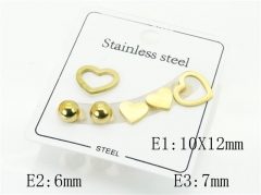 HY Wholesale Earrings 316L Stainless Steel Earrings Jewelry-HY80E1035JL