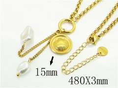 HY Wholesale Stainless Steel 316L Jewelry Necklaces-HY32N0741HEE