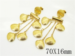 HY Wholesale Earrings 316L Stainless Steel Earrings Jewelry-HY92E0221HIS