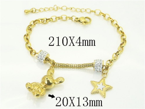 HY Wholesale Bracelets 316L Stainless Steel Jewelry Bracelets-HY32B1045HHQ