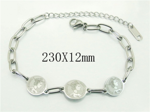 HY Wholesale Bracelets 316L Stainless Steel Jewelry Bracelets-HY19B1186OE