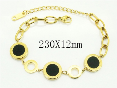 HY Wholesale Bracelets 316L Stainless Steel Jewelry Bracelets-HY19B1166PB