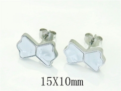 HY Wholesale Earrings 316L Stainless Steel Earrings Jewelry-HY80E1075HL