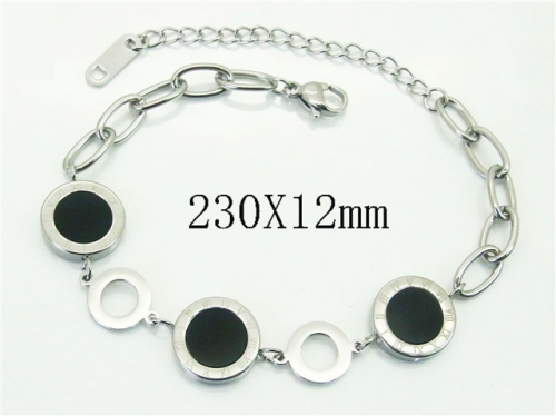 HY Wholesale Bracelets 316L Stainless Steel Jewelry Bracelets-HY19B1165OB