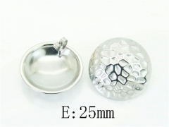 HY Wholesale Earrings 316L Stainless Steel Earrings Jewelry-HY70E1394LD