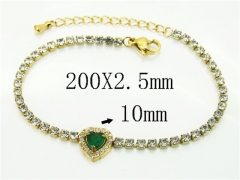 HY Wholesale Bracelets 316L Stainless Steel Jewelry Bracelets-HY32B1057HAA