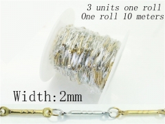 HY Wholesale 316 Stainless Steel Jewelry Cheap Long Chain-HY70A2664NLF