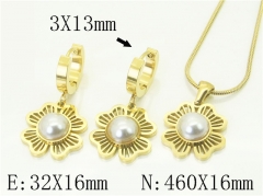 HY Wholesale Jewelry Set 316L Stainless Steel jewelry Set-HY32S0118HLE
