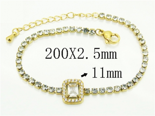 HY Wholesale Bracelets 316L Stainless Steel Jewelry Bracelets-HY32B1061HDD