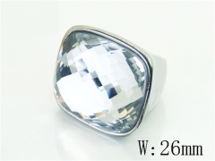 HY Wholesale Rings Jewelry Stainless Steel 316L Rings-HY15R2792HNF
