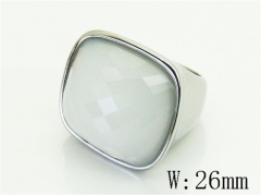 HY Wholesale Rings Jewelry Stainless Steel 316L Rings-HY15R2793HOR