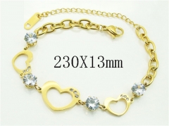 HY Wholesale Bracelets 316L Stainless Steel Jewelry Bracelets-HY19B1163HWW