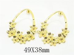 HY Wholesale Earrings 316L Stainless Steel Earrings Jewelry-HY80E1036PW