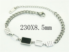HY Wholesale Bracelets 316L Stainless Steel Jewelry Bracelets-HY19B1174HBB