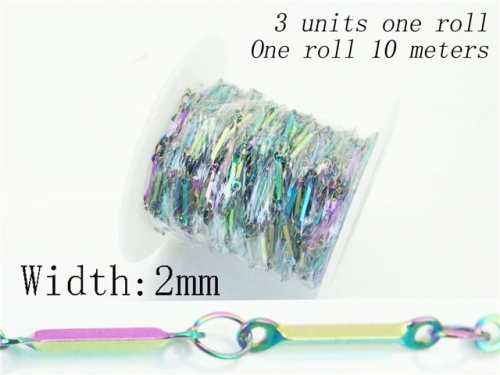 HY Wholesale 316 Stainless Steel Jewelry Cheap Long Chain-HY70A2669NWW