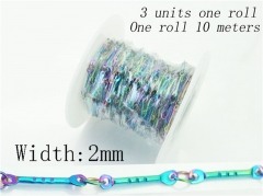 HY Wholesale 316 Stainless Steel Jewelry Cheap Long Chain-HY70A2665NRR
