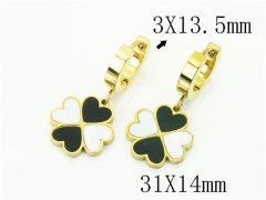 HY Wholesale Earrings 316L Stainless Steel Earrings Jewelry-HY80E1090KL