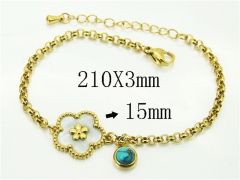 HY Wholesale Bracelets 316L Stainless Steel Jewelry Bracelets-HY32B1054PW