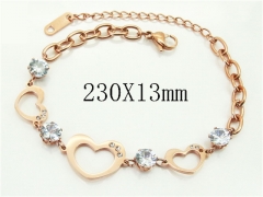 HY Wholesale Bracelets 316L Stainless Steel Jewelry Bracelets-HY19B1164HDD